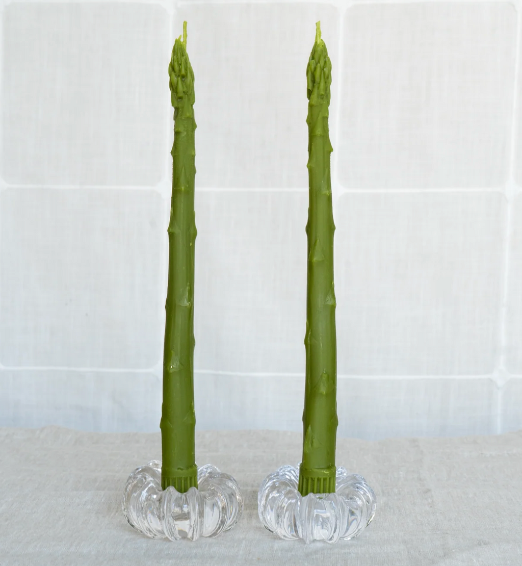 Asparagus Candle Pair (2)