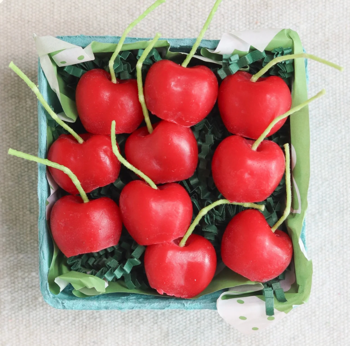 Cherry Birthday Candles (10ct)
