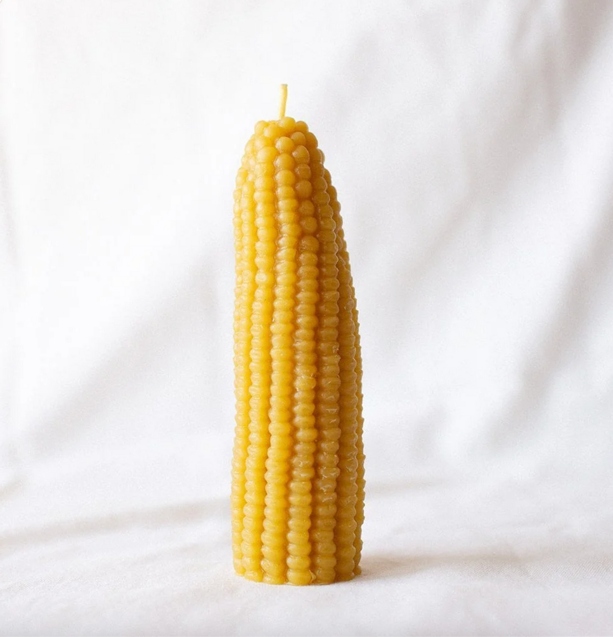 Medium Yellow Corn Candle