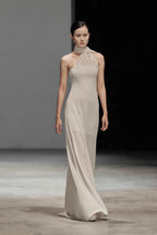 Corinne Elegant Lace Dress - Ivory