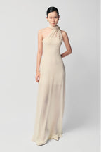 Corinne Elegant Lace Dress - Ivory