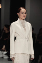 Camille Tie-Waist Wool Coat