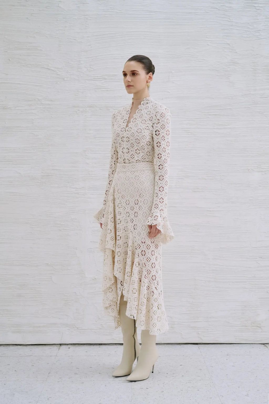 Narc Lace Top – Ivory