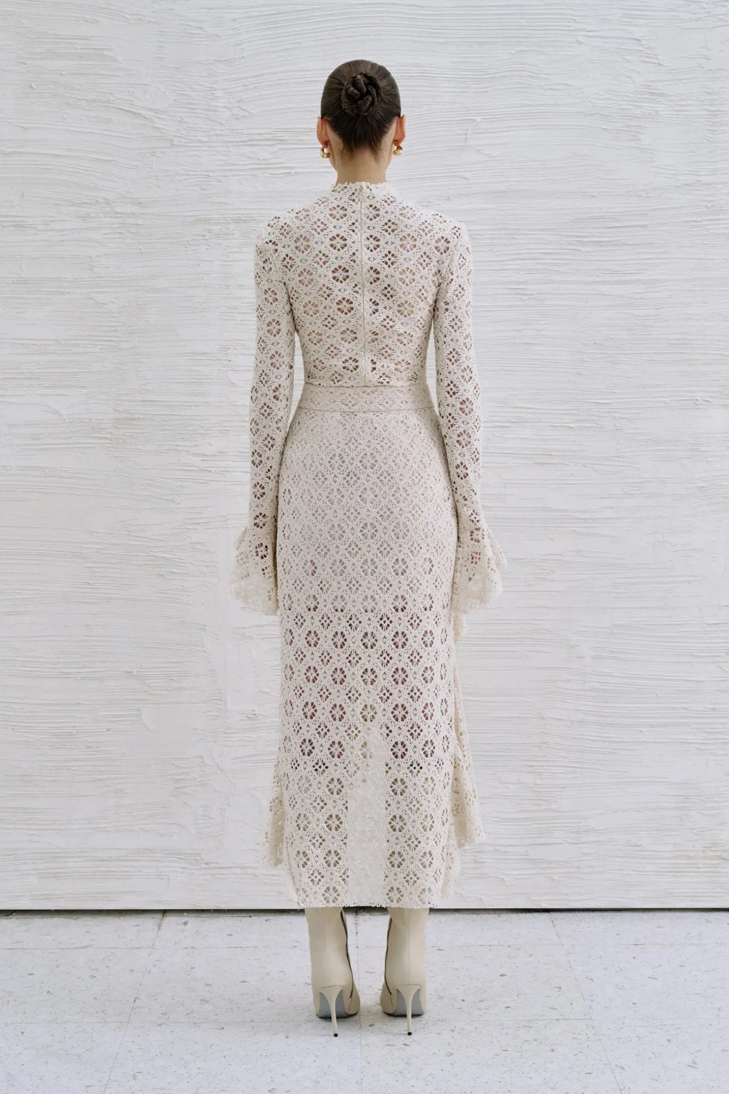 Narc Lace Top – Ivory