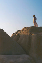 Nana Smocked Maxi Skirt - Ivory