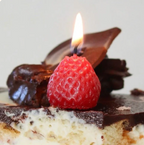 Strawberry Birthday Candles (10ct)