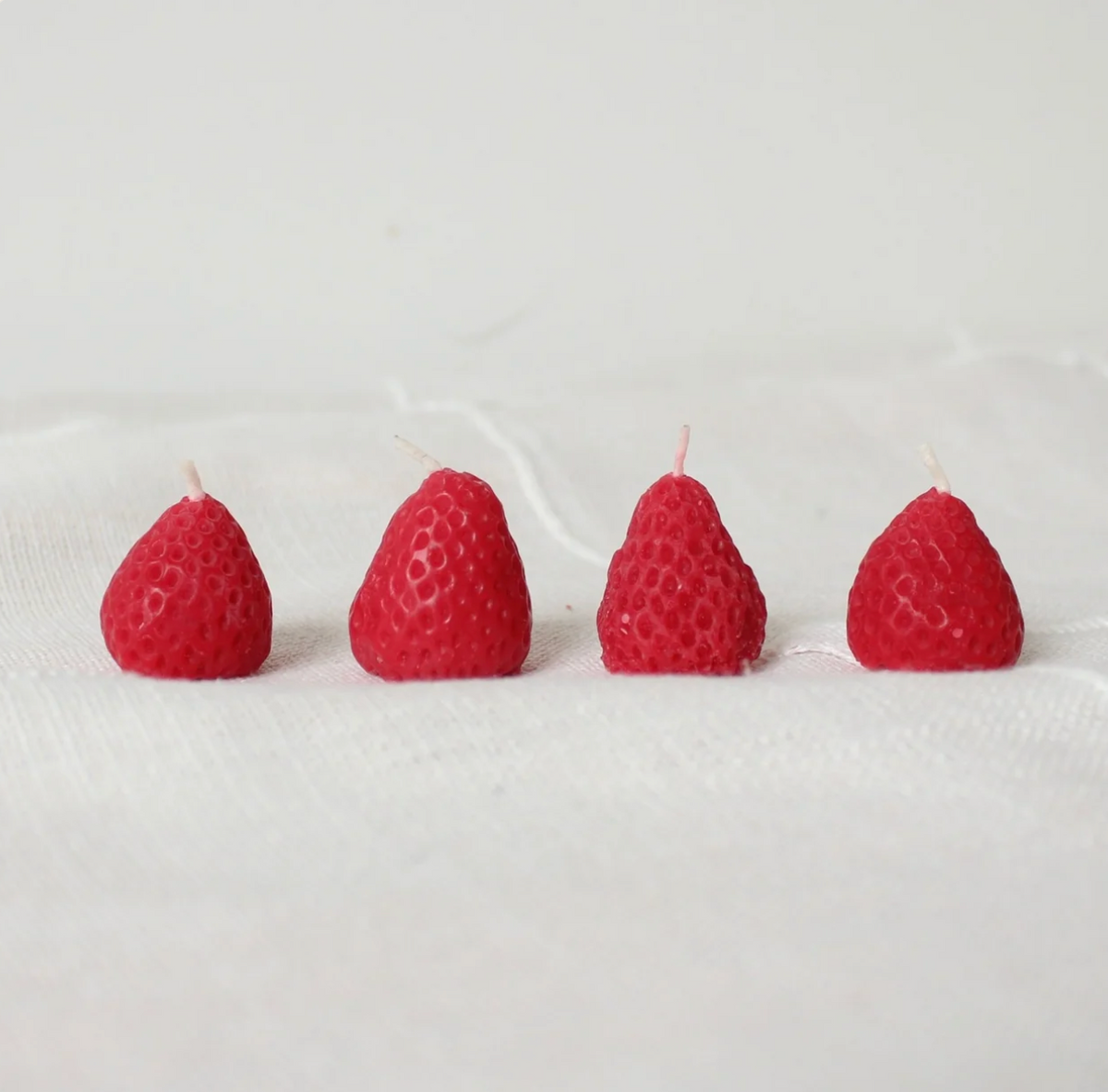 Strawberry Birthday Candles (10ct)